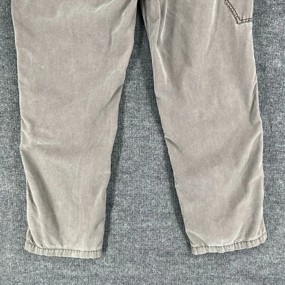 North Face Carpenter Utility Pants Mens 40x33 Gray Relaxed Outdoor Gorpcore